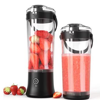 OEM Batidora El&eacute;ctrica Port&aacute;til Y Exprimidor De C&iacute;tricos, Batidora De Frutas De 500 Ml, Mini Batidora Recargable Por Usb, Exprimidor De C&iacute;tricos Multifunc