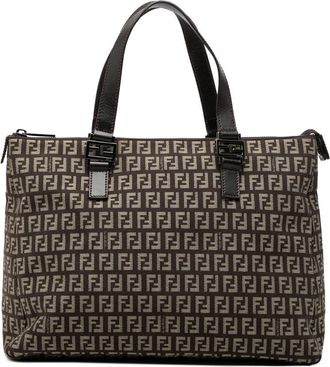 Fendi Pre-owned Fendi Zucchino Canvas Tote Ladies 2111 8BH138 JQ4 069