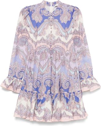 Zimmermann Abito corto Maxine - Viola