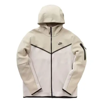 Nike Sportswear Tech Fleece Full Zip Hoodie Rattan Orewood Brown Black DV0537-206