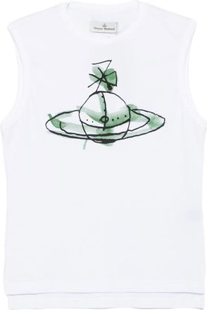 Vivienne Westwood Canotta con stampa - Bianco