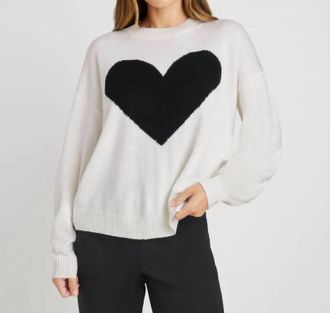 Splendid Layton Love Sweater In Ice