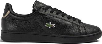 Lacoste Carnaby Pro leather sneakers - men - Leather/Polyurethane/Polyurethane/Polyester/Rubber - 13 - Black
