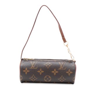 Louis Vuitton Pre-owned Womens Monogram Papillon Pochette - Brown Textile - One Size