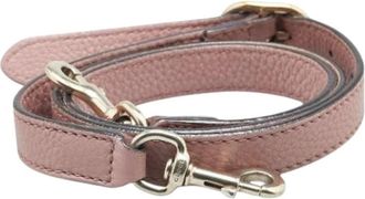 Gucci Pre-owned Accessories, female, Pink, Size: ONE SIZE Pre-owned Vintage Strap