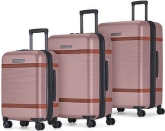 Bugatti Wellington 3 Piece Hardside Luggage Set with TSA Lock in Woodrose at Nordstrom, Size Medium