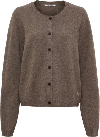 BTF-CPH Cardigan in Yak - - Knitwear - Donna - Beige - XL