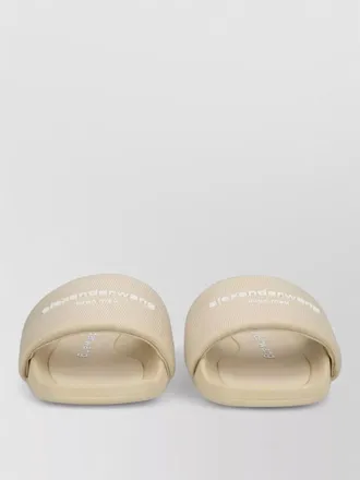 Alexander Wang flat sole open toe slide sandal