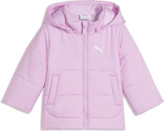 Puma Giacca imbottita con cappuccio Minicats per bimbi ai primi passi, Abbigliamento, Rosa, 12-18M
