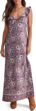 Splendid Baylee Maxi Dress in Napa Blue Paisley at Nordstrom, Size X-Large