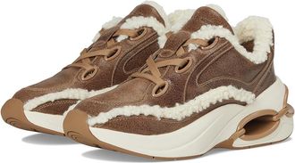 Michael Kors Toni Trainer Womens Shoes Husk : 7.5 M, Leather