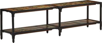 vidaXL Vidaxl - Mueble De Tv Madera Maciza Reciclada 150x30x41 Cm