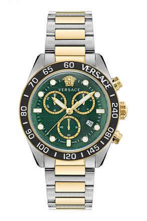 Versace Greca Dome Mens Multicolour Watch VE6K00423 Stainless Steel (archived) - One Size