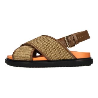 Marni Dames, Schoenen, Veelkleurig, Maat: 36 EU Leer
