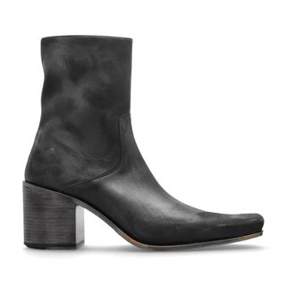Balenciaga Heeled Boots, male, Black, Size: 8 US Boogie EXT Ankle Boots