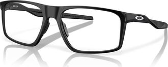 Oakley 56mm Rectangle optical glasses in Black at Nordstrom
