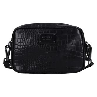 Guess Heren, Tassen, Zwart, Maat: ONE Size Leer