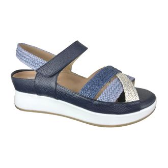 PieSanto Dames, Schoenen, Blauw, Maat: 42 EU