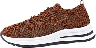 Generic Arch Support Walking Trainers for Women Womens Wide Fit Slip on Shoes New Casual Comfortable Mesh Breathable Front Canvas Sports Casual Shoes Boots fo