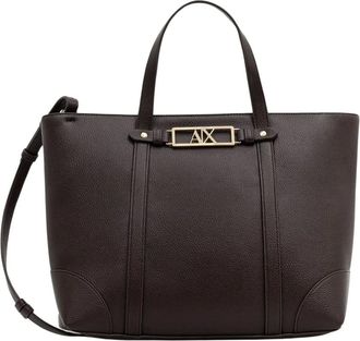 A|X Armani Exchange Shopper - Bags - Mujer - Marr&oacute;n - ONE SIZE