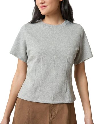 Lilla P Darted Elbow Sleeve Shirt