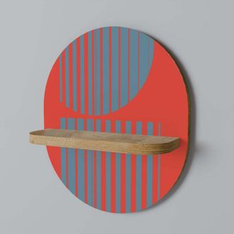 OEM Estrellas De Geometr&iacute;a En Ascenso Estante Ovalado