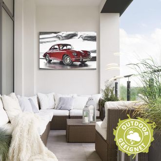 Artland Wandbild »Klassiker - Der Porsche 356« Auto 1 Stk. tlg. als Alubild, Outdoorbild, Leinwandbild, Poster, Wandaufkleber