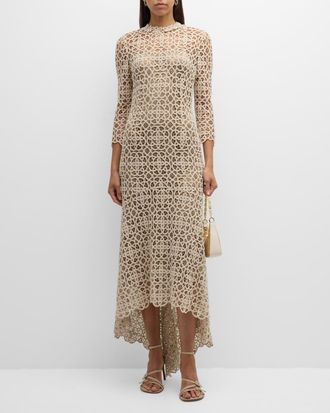 オールインワン・サロペット Philosophy Di Lorenzo Serafini Light Beige Maxi Dress With Philosophy Di Lorenzo Serafini Satin Maxi Dress | Yellow