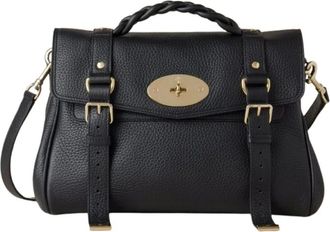 Mulberry Tassen, Dames, Zwart, ONE Size, Alexa Satchel