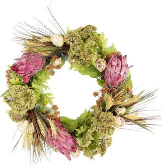 Creative Displays Inc. Handmade Assorted Fall Hydrangeas With Heathers In Planter
