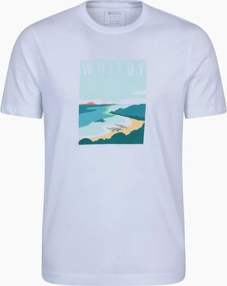 Mountain Warehouse Mens Mountain Warehouse Mens Whitby Short-Sleeved T-Shirt - White - Size: 38