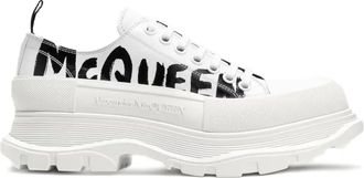 Alexander McQueen Sneakers Tread Slick - Bianco