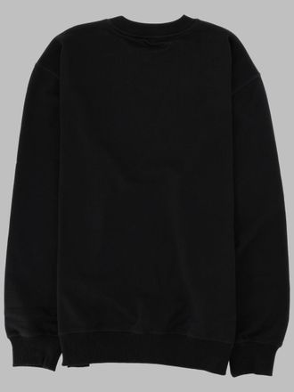Balmain Embroidered Vintage Effect Sweatshirt - Black