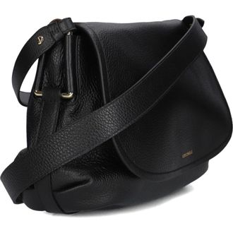 Coccinelle Tassen, Dames, Zwart, ONE Size, Wol, Elegante Schoudertas Rebekka Stijl