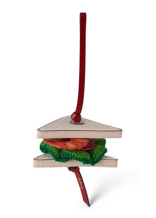 Mulberry Prawn Sandwich bag Charm - Multicoloured 1 - One Size