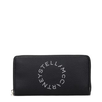 Stella McCartney Stella Mc Cartney Damens Geldb&ouml;rsen &Ouml;ko-Leder Schwarz