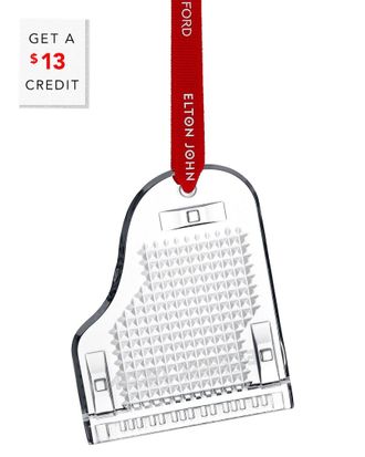 Waterford Elton John Piano Ornament