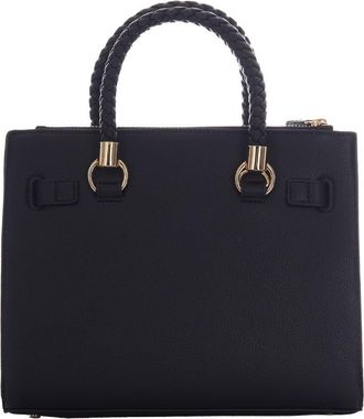 Liu Jo Womens Satchel Bag S Black Polyurethane Handbags Hand