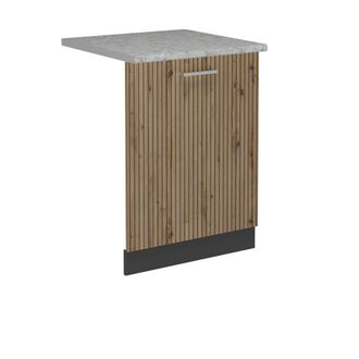 Vicco Tapa Del Lavavajillas R-line, Roble Artesanal, 60 Cm, Et M&aacute;rmol