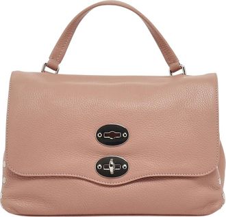 Zanellato Tassen, Dames, Roze, ONE Size, Leer, Daily Postina Schoudertas