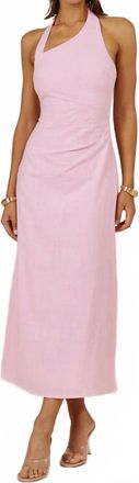 Seven Wonders Saphira Long Midi Dress In Pink