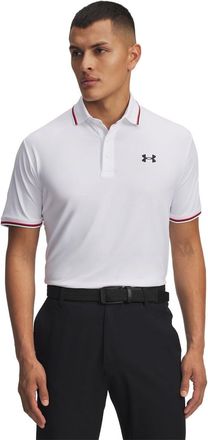 Under Armour Mens Ribbed Polo White 3XL