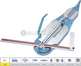 Sigma Azulejos Cortador 4du Serie 4 Up Longitud De Court 103 Cm