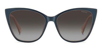 Polaroid PLD 4181/S Polarized DB1/LA Womens Sunglasses Blue Size 56
