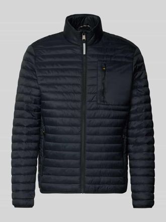 Camel Active Steppjacke mit Stehkragen in Black, Gr&ouml;&szlig;e 3XL