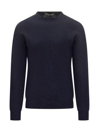 FILIPPO DE LAURENTIIS Filippo De Laurentiis Wool Crew Neck Sweater Blue
