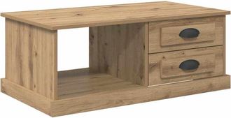 vidaXL Coffee Table Artisan Oak 90 x 50 x 35 cm Engineered Wood vidaXL