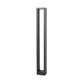 Lucande Lucande - L&aacute;mpara Led Para Exterior jupp En Negro De Aluminio