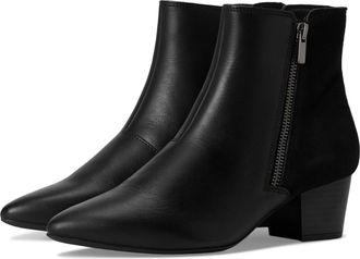 Clarks Womens Ellanie Vibe Boot, Color Black Leather, Size: 4.5 UK