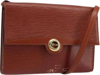 Louis Vuitton Pre-owned Arsh Schoudertas - Dames - Vintage Schoudertas - Bruin - ONE Size - Leer - Vintage